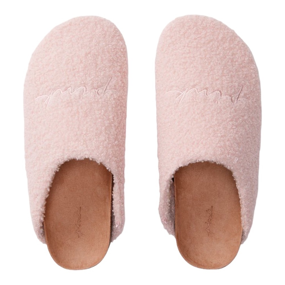 PINK COZY-PLUSH CLOGS SLIPPERS Style: 26561944 Pink Sizes Various